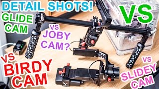 GIMBAL vs GLIDECAM vs SHOULDER RIG vs SLIDER vs VIEWFINDER vs HANDHELD