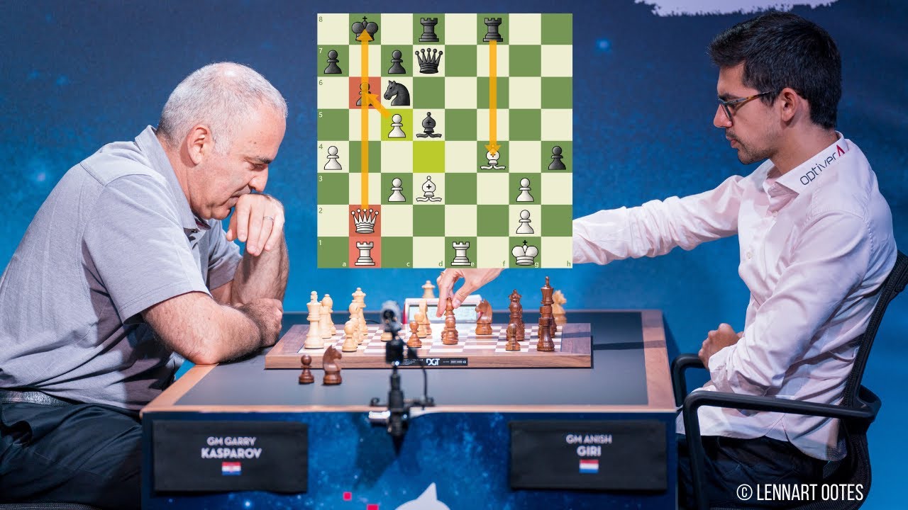 Kasparov em ação! 