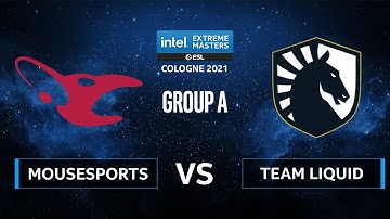 CS:GO - mousesports vs Team Liquid [Inferno] Map 3 - IEM Cologne 2021 - Group A