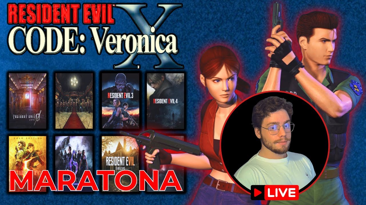 🔴RESIDENT EVIL: CODE VERONICA X | VOLTAMOS COM A MARATONA - FINAL?