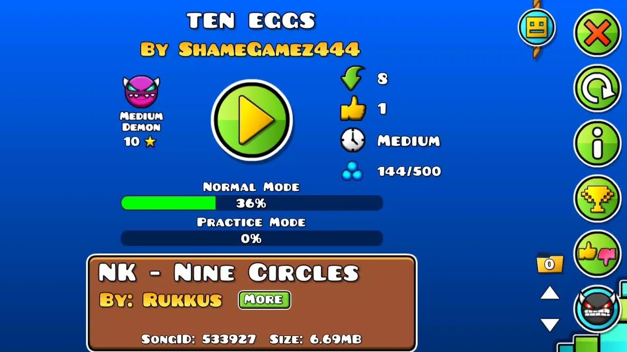 [FIRST VIDEO] REDLIGHT ROASTING [1] - Ten Eggs | Egg GDPS {profile: RipLeEpic - Elder Mod}