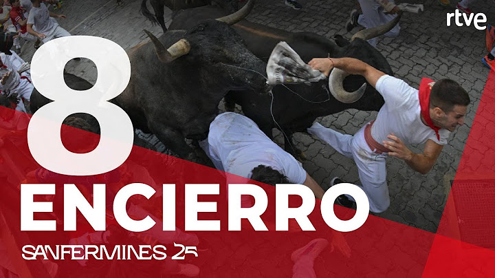 OCTAVO y ÚLTIMO ENCIERRO de San Fermín 2025 | Toros de Miura