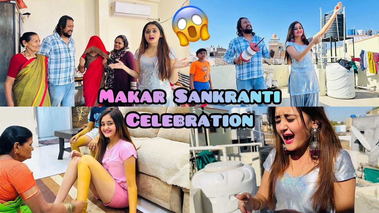 OMG!!! 😦 Makar Sankrant Celebration pe kon new Dulhan Ghar me aai Bindass Kavya Flying Kites