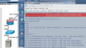 Cisco Stateful Firewall using CBAC   Part 3
