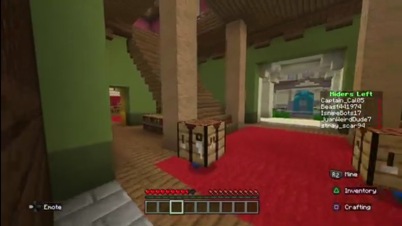 Playing hide and seek in Beasts custom map - YouTube