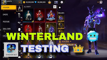 NEW PROXY SERVER 😍 SHADOW BOT V11 || WINTERLAND UPDATE 🤫 || #dancetiktok #jumpstyle #freefire 