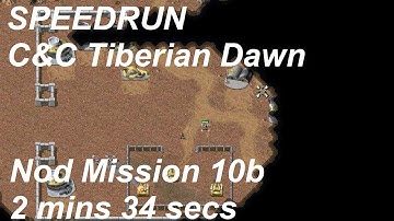 SPEEDRUN: C&C Tiberian Dawn - Nod mission 10 (Option B)