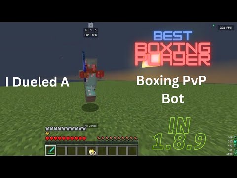I Duel A Boxing PvP Bot In 1.8.9 | @Straaight @mine | #pvpmontage ...