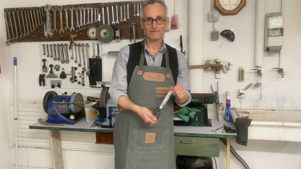 Tormek T8, eine Schere schleifen 👌😊