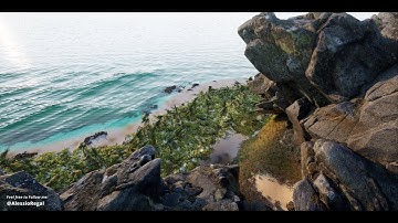 Unreal Engine 5 Animation - Paradise Island (4k 60fps) 🏝️🌊☀️