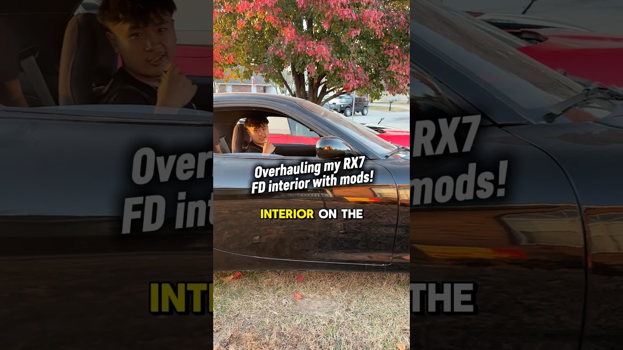 Let’s fix the interior on my FD RX7! 