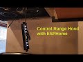 Control capacitive buttons to make an appliance smart with ESPHome (Hauslane UC-PS18 range hood)