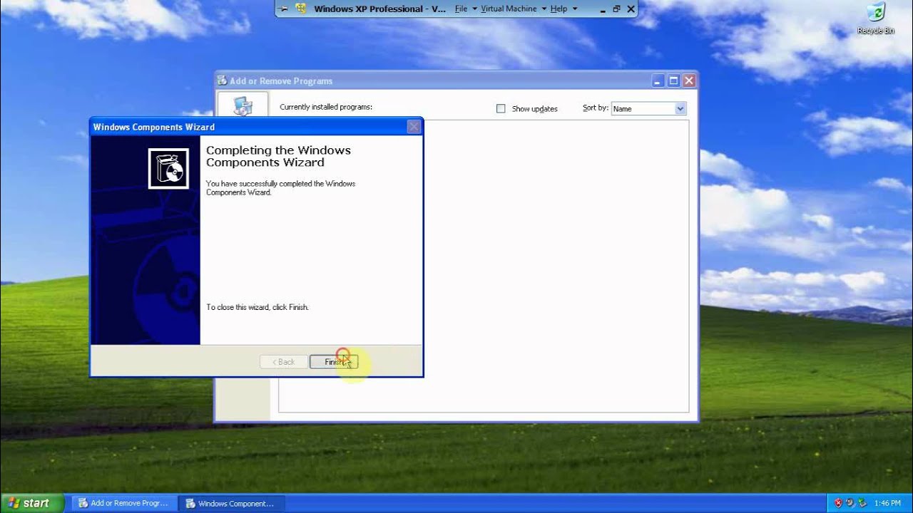 installation of internet information server in windows xp internet information server