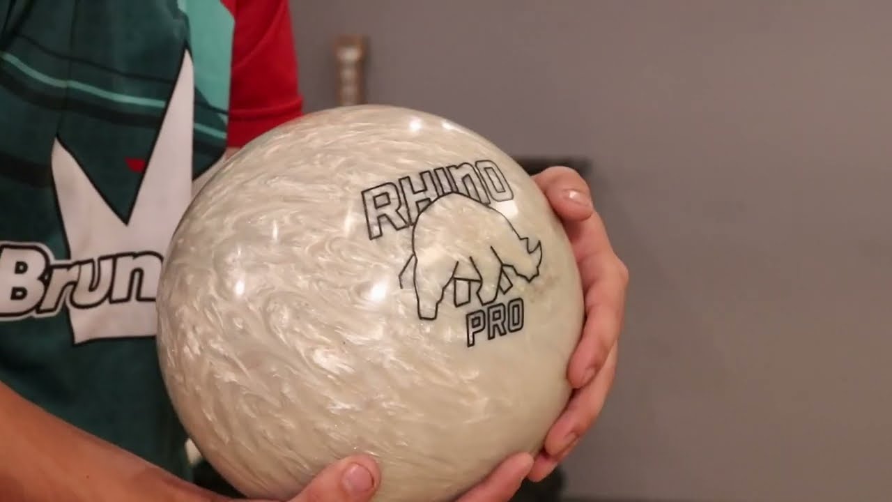 Brunswick Ivory Rhino Pro Bowling Ball + FREE SHIPPING