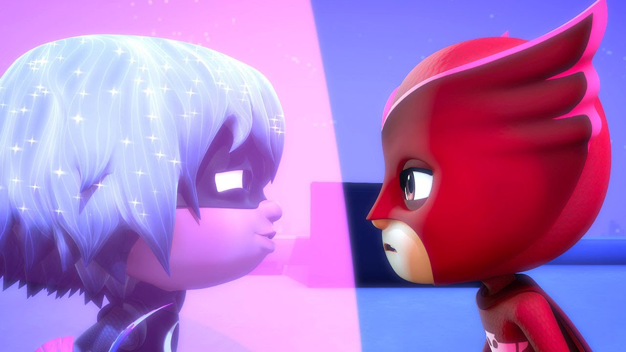 PJ Masks | PJ Masks Luna Girl traps Owlette | Luna Girl and the PJ Masks | PJ Masks Official catboy hoodie
