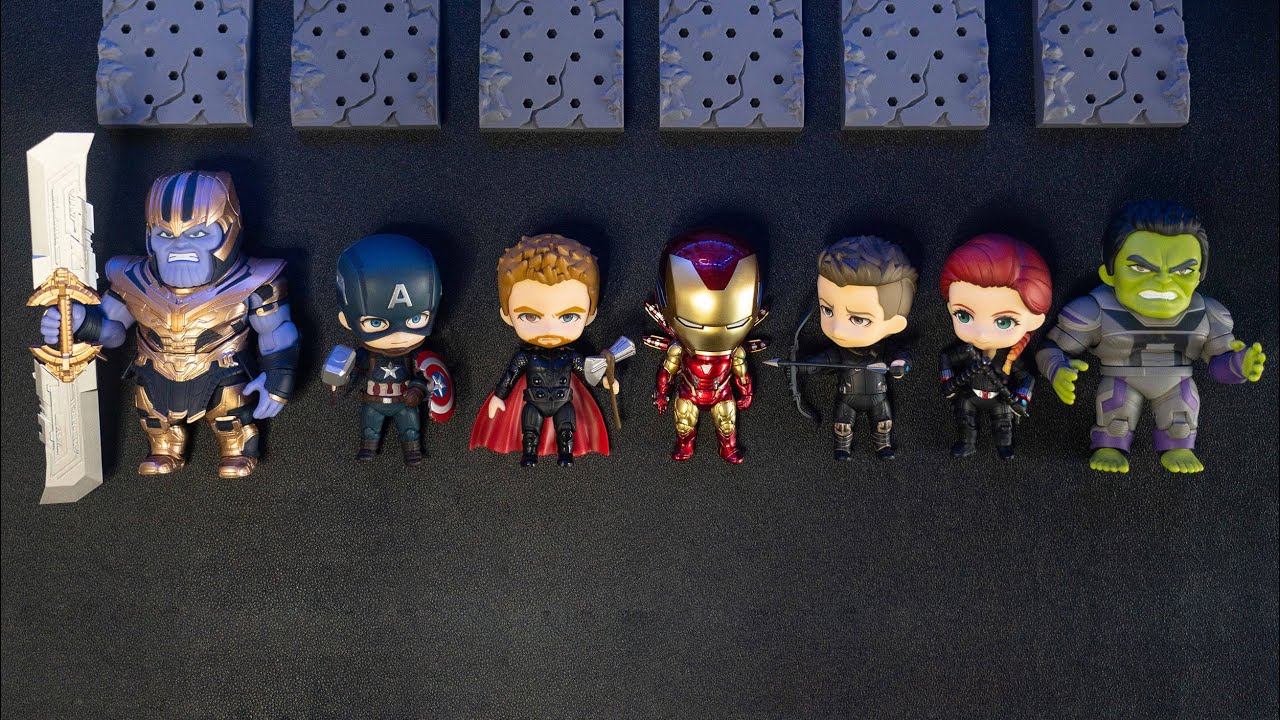 Toy Collection - The OG Avengers Nendoroids #nendoroid #avengers #marvel  #toys #toycollection - YouTube