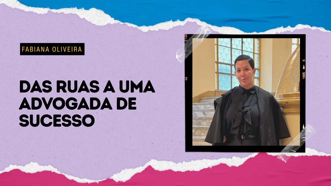 ELA SUPEROU FOME, PROSTITUIÇÃO E VÍCIO EM DROGAS. HOJE É UMA ADVOGADA CRIMINALISTA RENOMADA