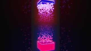 Cube dissolving attempt at a satisfying animation - Blender Animation