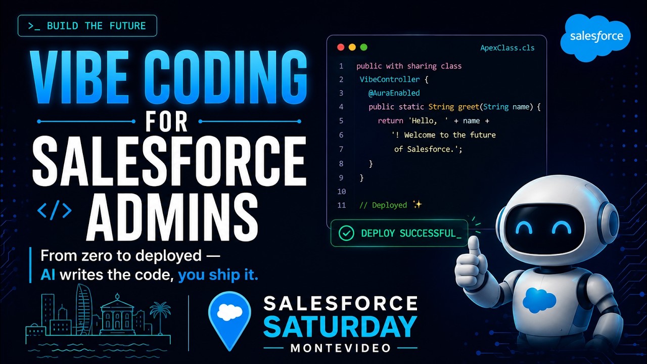 Vibe Coding for Salesforce Admins: From Zero to Deployed with AI - YouTube