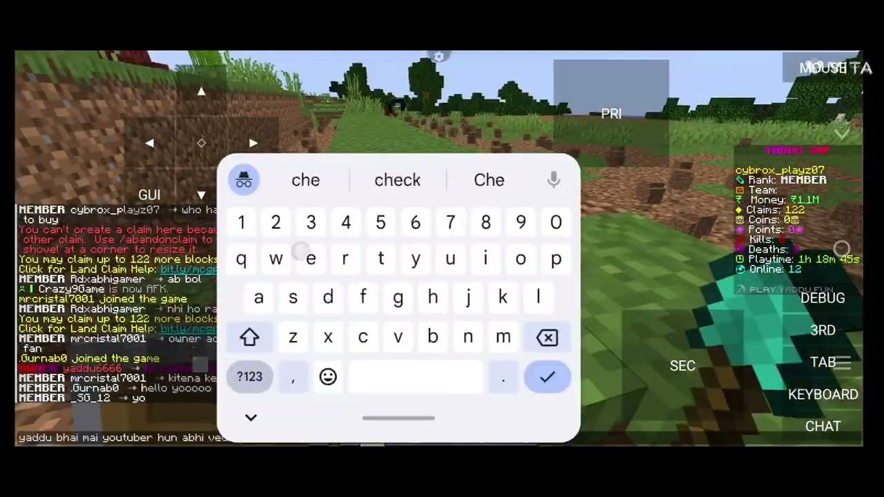 making bamboo farm on 1000 block land claim 