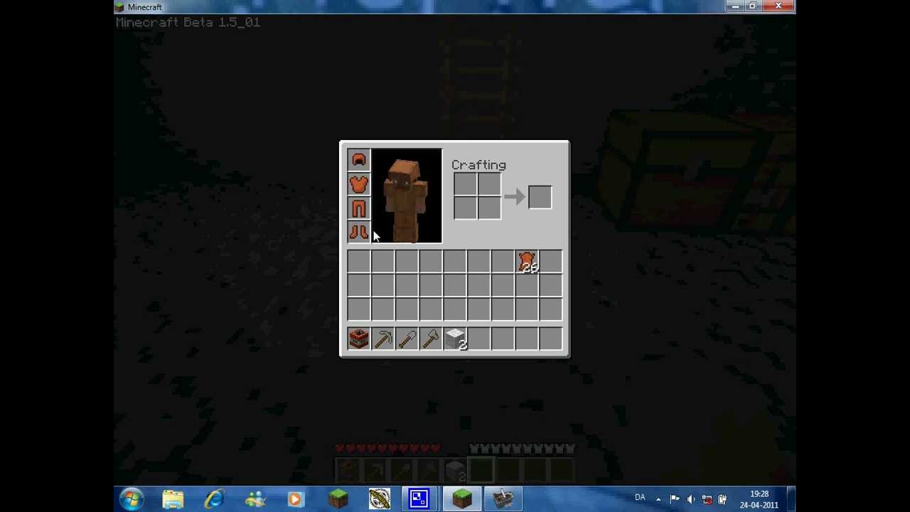 Minecraft hvordan man laver tøj youtube Hvordan laver man en seng i minecraft