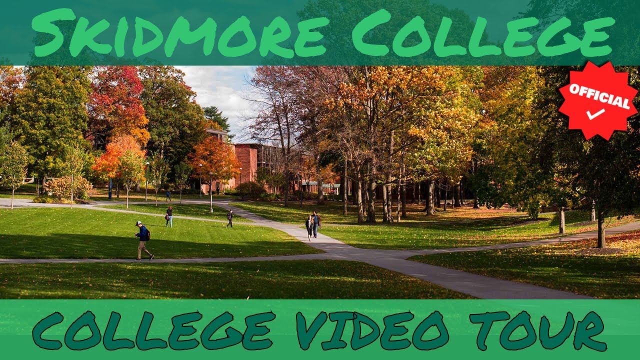 skidmore college self guided tour
