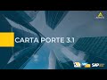 Carta Porte 3.1 | Talleres Viernes One