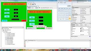 Area de un Rectangulo JFrame Form (Java NetBeans)