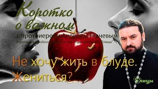 Не хочешь жить в блуде? - Женись! о. Андрей Ткачев Не хочешь жить в блуде? - Женись! о. Андрей Ткачев