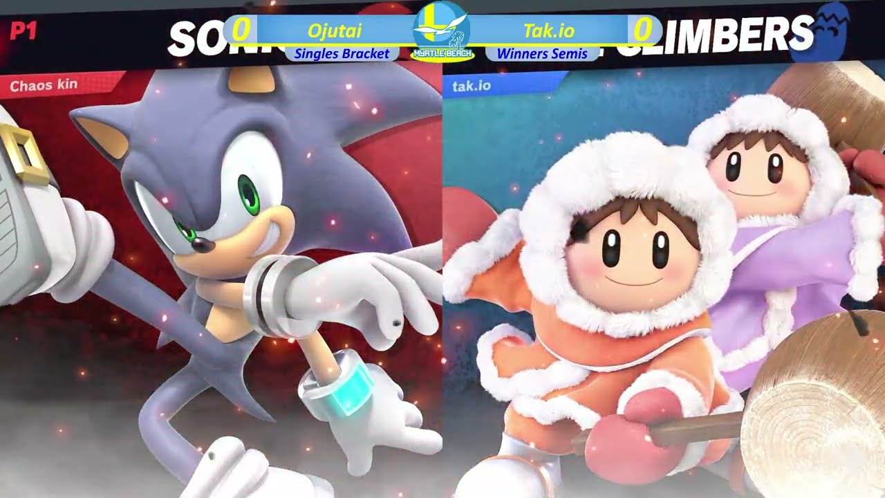 SocaSmash 162 Ultimate Singles: Ojutai (Sonic, Ridley) vs Tak.io (Ice Climbers, King K Rool) WS