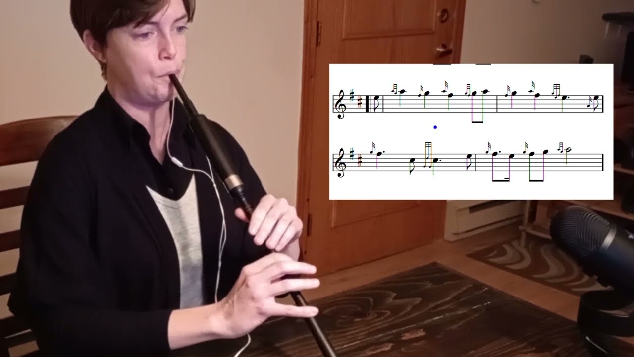 Wearing of the Green / The Minstrel Boy - bagpipes tutorial