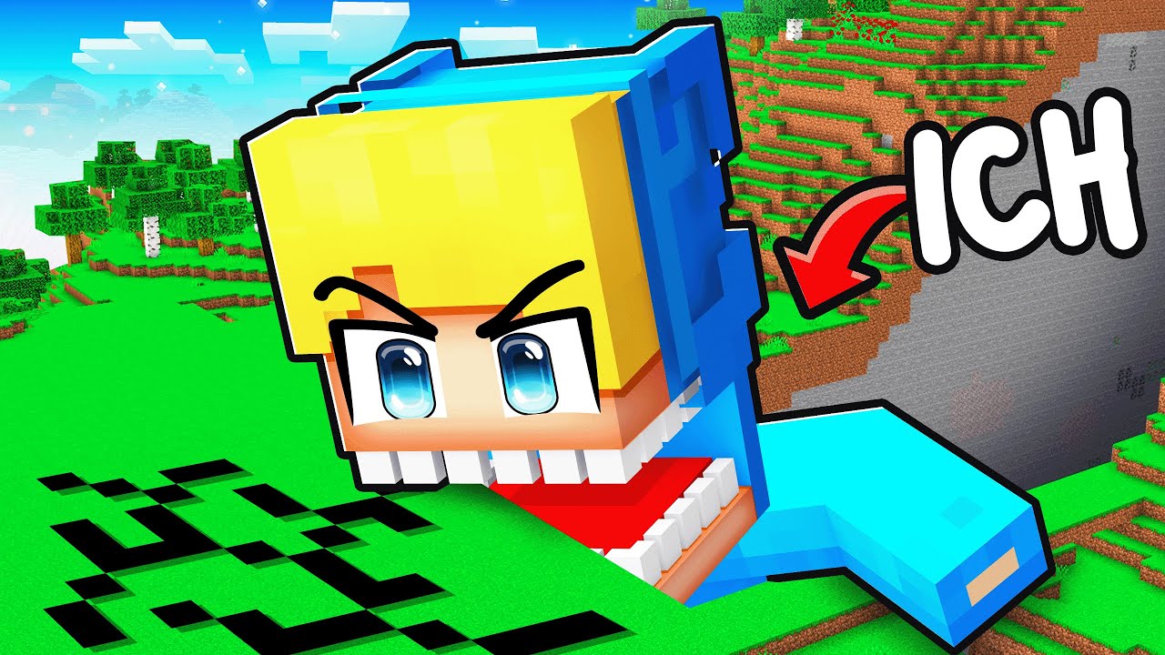 Minecraft, aber Ukri isst 1.000.000 Blöcke