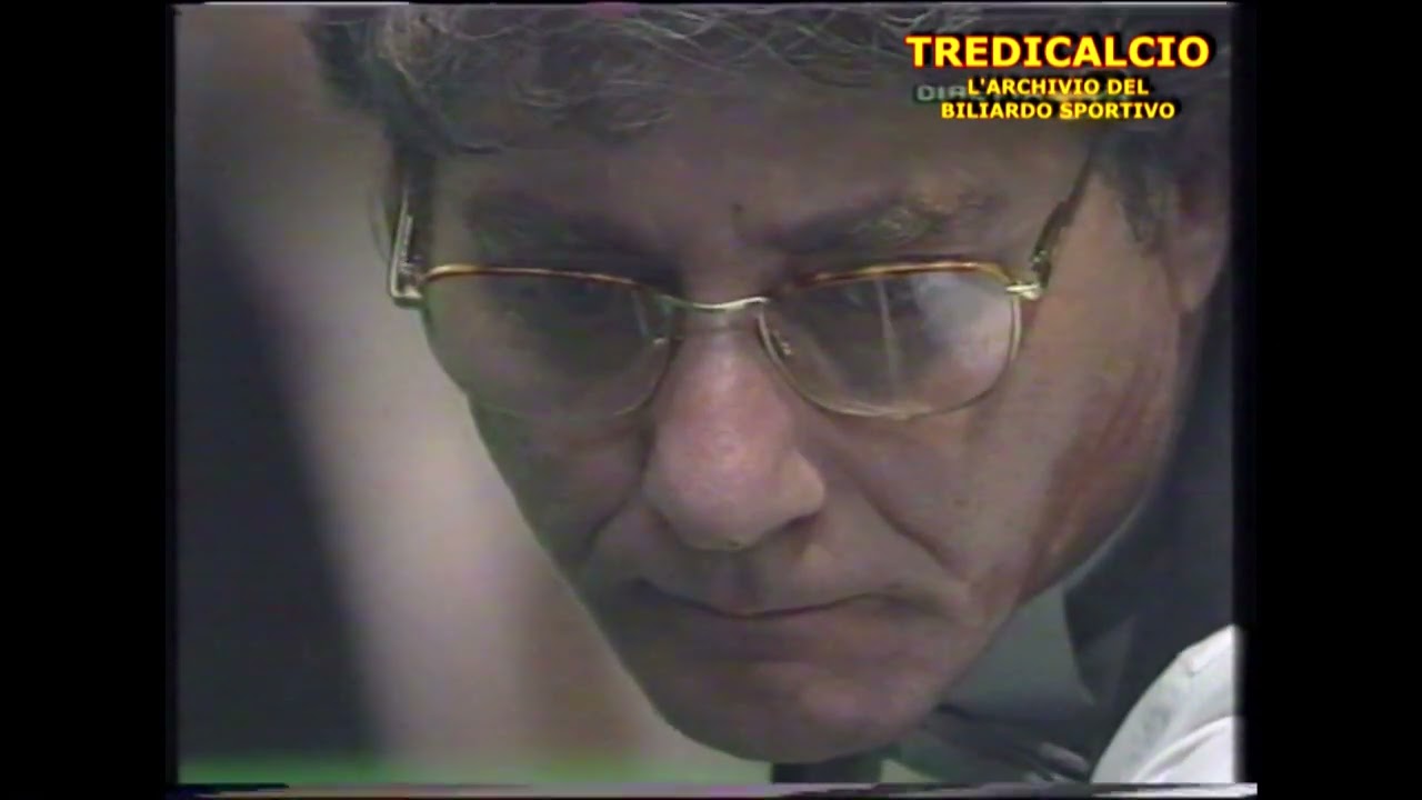 LOTTI vs CASAULA  4^PROVA 1°MONDIALE PRO BILIARDO SORRENTO 1993 @TREDICALCIO  L' Archivio del Biliardo Sportivo