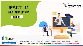 JPACT -11 Orientation Session - Oct 19