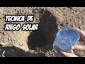 Técnica de RIEGO SOLAR con Agua de Mar (Huerto Ecológico) | La Huerta de Ivan