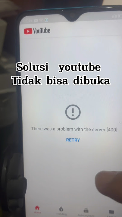 Cara mengatasi youtube tidak bisa di buka di android #tutorial #servicehp