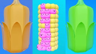 Happy Corn! Very satisfying and relaxing ASMR slicing game screenshot 3