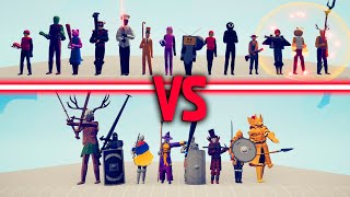 ROBLOX TEAM vs DARK SOULS TEAM | TABS - Totally Accurate Battle Simulator