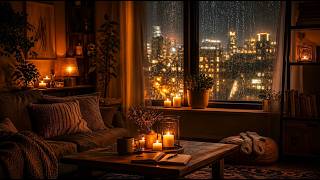 Cozy Room Ambiance ☕ Relaxing Piano Music for Stress Relief & Healing