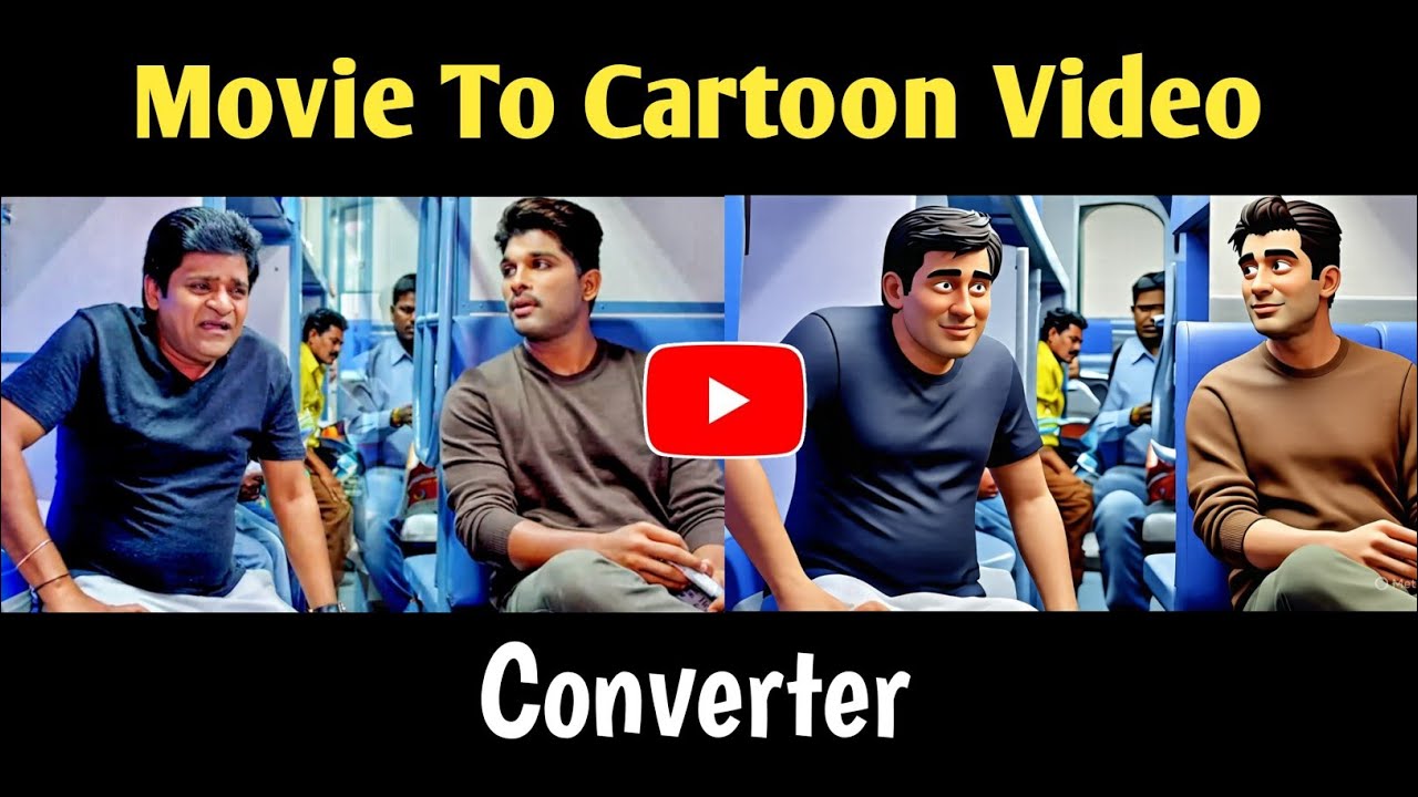 How To Convert Movies To Cartoon Video | Movie Ko Cartoon Video Mai Kaise Convert Karen