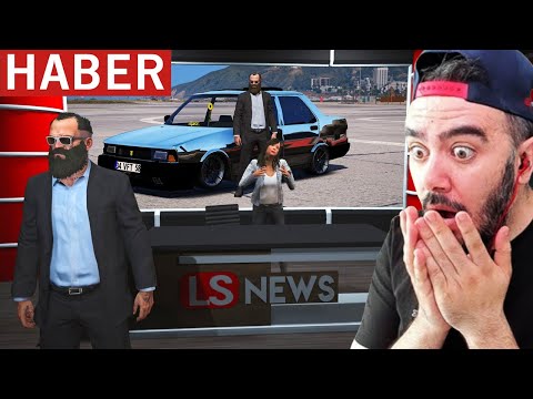 TOFAŞ ARABAM ILE ANA HABERE ÇIKTIM - GTA 5 MODS