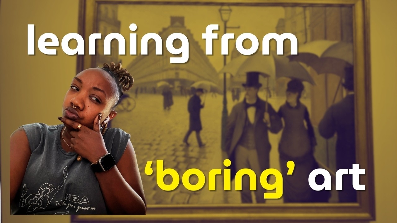 Unexpected lessons from 'boring' art