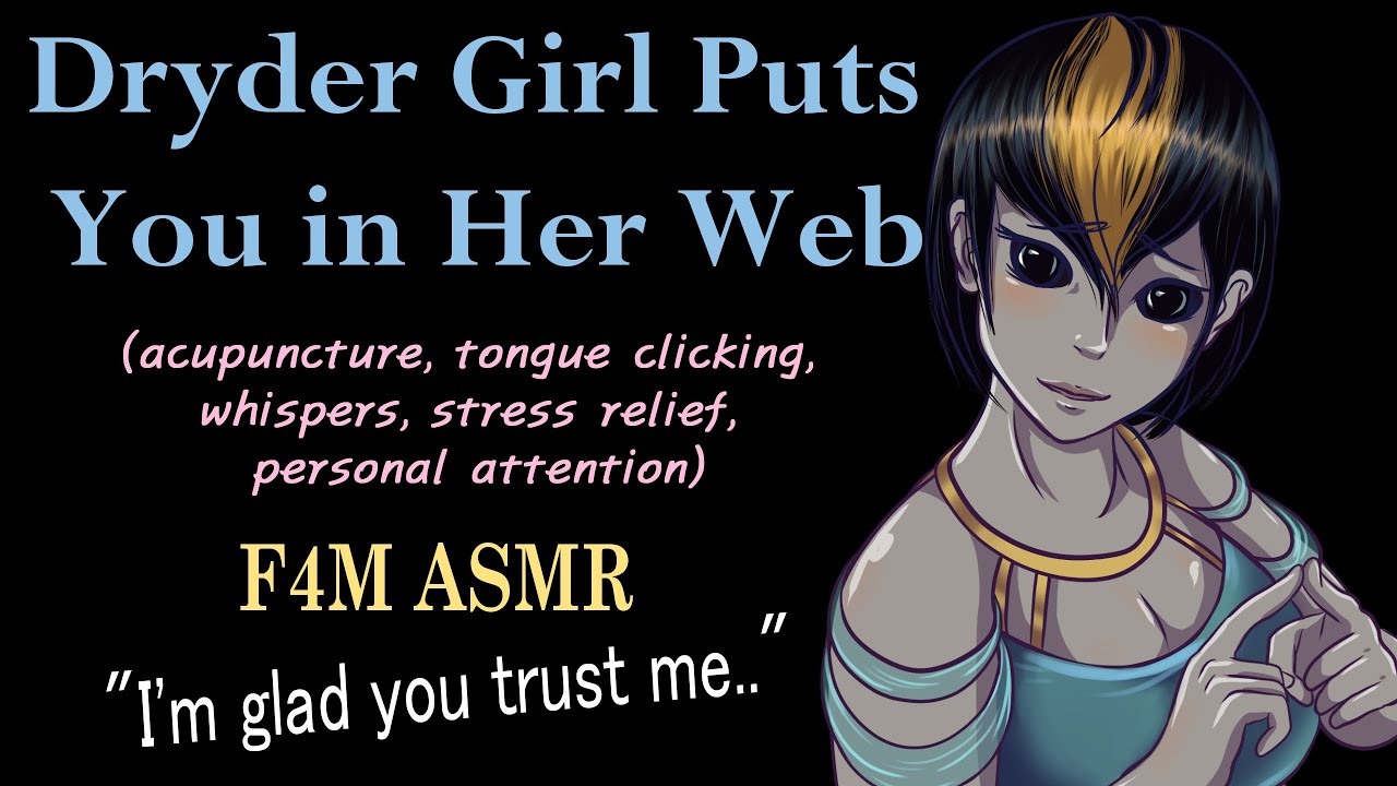 Dryder Needles You in Her Web (F4M ASMR), (acupuncture asmr), (dryder asrm)