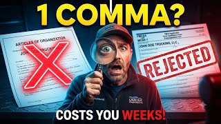 Why Your MCS-150 Form Gets Rejected: The Business Name Mistake Most Carriers Miss.