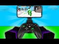 I used CONTROLLER on MOBILE and it's OP in Roblox Bedwars..