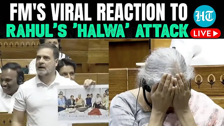 Rahul Gandhi's 'Halwa' Attack, Nirmala's Viral Reaction: Budget, NEET, Agniveer, Jobs | Full Speech