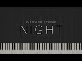Night  ludovico einaudi  synthesia piano tutorial
