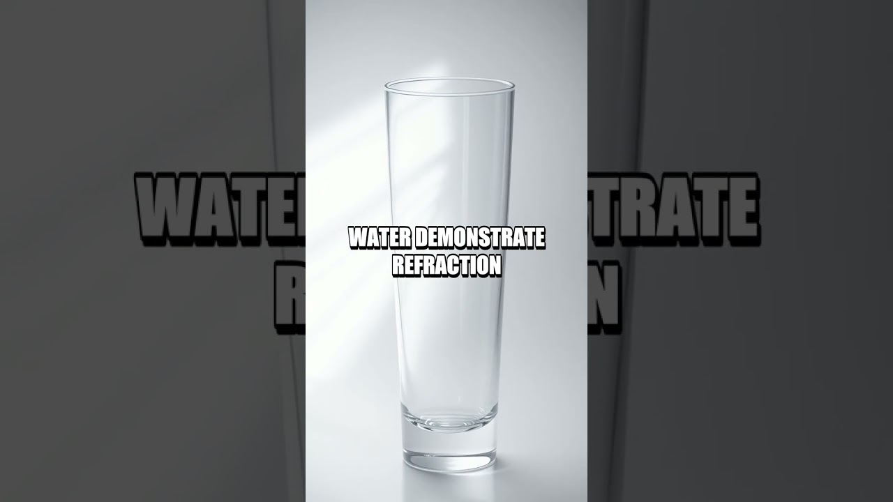 Refraction Reveal Pencil Trick