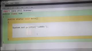 Program to reverse number Bluej
