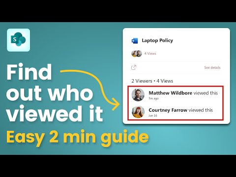 HOW TO: TURN ON Viewers Feature | Microsoft SharePoint | Quick Guide